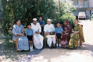 Ram Narayan Chaudhary and family